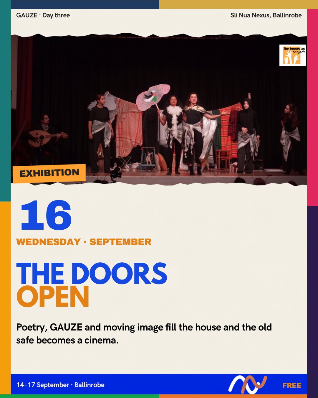 Wednesday 16 September, The Doors Open