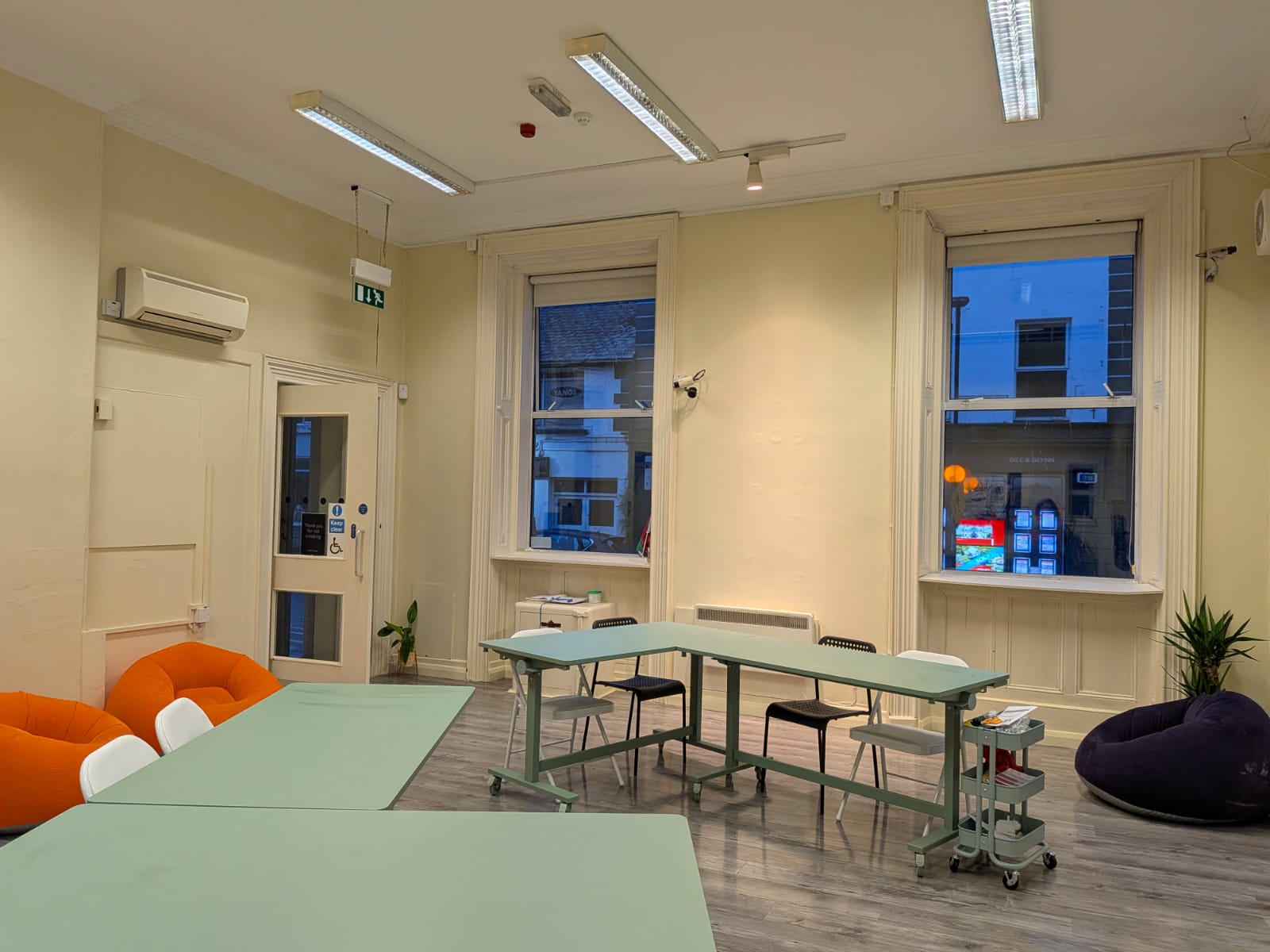 Ground floor workshop room